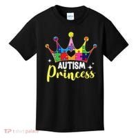 Autism Princess Daughter Autism Awareness Kids T-Shirt thumb 0