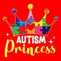 Autism Princess Daughter Autism Awareness Santa Hat thumb 1