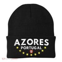 Azores Portugal - Distressed Souvenir Vacation Azorean Beanie thumb 0