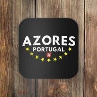 Azores Portugal - Distressed Souvenir Vacation Azorean Coaster thumb 0