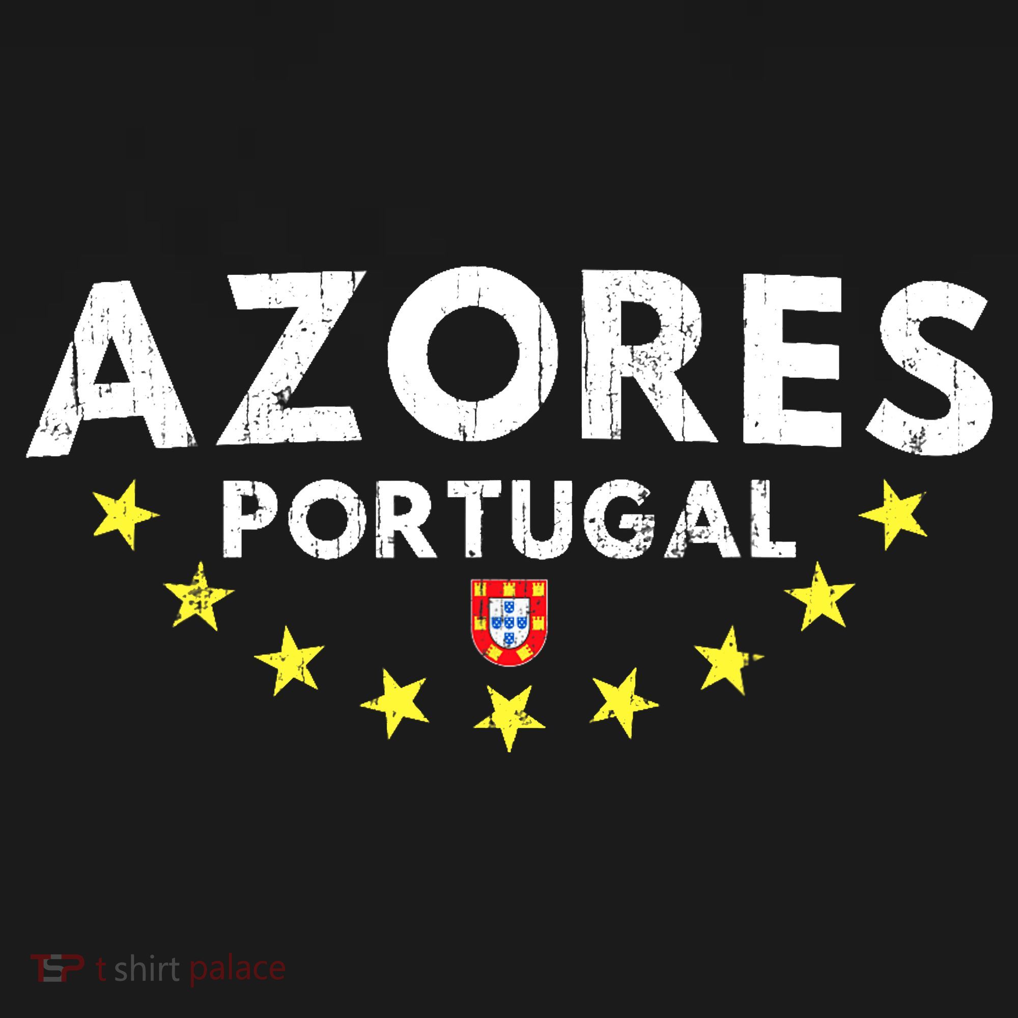 Azores Portugal - Distressed Souvenir Vacation Azorean Women's Hoodie