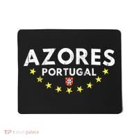 Azores Portugal - Distressed Souvenir Vacation Azorean Mousepad thumb 0