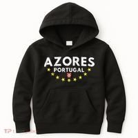 Azores Portugal - Distressed Souvenir Vacation Azorean Kids Hoodie thumb 0