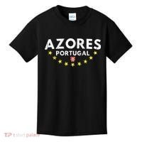 Azores Portugal - Distressed Souvenir Vacation Azorean Kids T-Shirt thumb 0