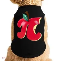 Apple Pi Day Funny Math Nerd Pie Teacher 3 14 Constant Gift Doggie Tank thumb 0