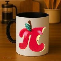 Apple Pi Day Funny Math Nerd Pie Teacher 3 14 Constant Gift Coffee Mug thumb 4