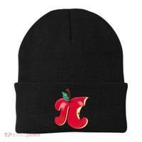 Apple Pi Day Funny Math Nerd Pie Teacher 3 14 Constant Gift Beanie thumb 0