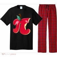 Apple Pi Day Funny Math Nerd Pie Teacher 3 14 Constant Gift Pajama Set thumb 0