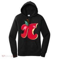 Apple Pi Day Funny Math Nerd Pie Teacher 3 14 Constant Gift Women's Hoodie thumb 0