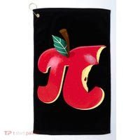 Apple Pi Day Funny Math Nerd Pie Teacher 3 14 Constant Gift Golf Towel thumb 0