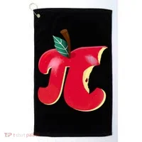 Apple Pi Day Funny Math Nerd Pie Teacher 3 14 Constant Gift Golf Towel thumb 0