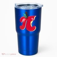 Apple Pi Day Funny Math Nerd Pie Teacher 3 14 Constant Gift Tumbler thumb 0