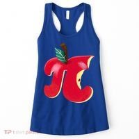 Apple Pi Day Funny Math Nerd Pie Teacher 3 14 Constant Gift Women's Tank Top thumb 0
