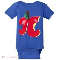 Apple Pi Day Funny Math Nerd Pie Teacher 3 14 Constant Gift Baby Bodysuit thumb 0