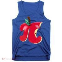 Apple Pi Day Funny Math Nerd Pie Teacher 3 14 Constant Gift Tank Top thumb 0