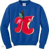 Apple Pi Day Funny Math Nerd Pie Teacher 3 14 Constant Gift Kids Sweatshirt thumb 0