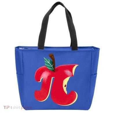 Apple Pi Day Funny Math Nerd Pie Teacher 3 14 Constant Gift Tote Bag