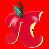 Apple Pi Day Funny Math Nerd Pie Teacher 3 14 Constant Gift Santa Hat thumb 1