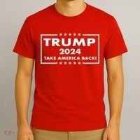 American President Donald Trump 2024 Take America Back US Election T-Shirt thumb 3