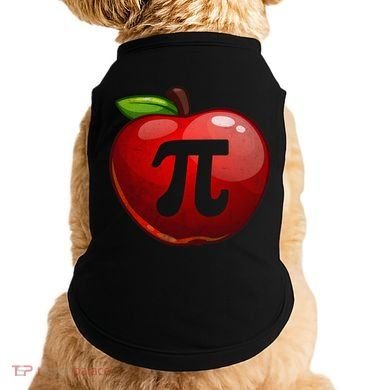 Apple Pi Day Great Gift Funny Math Nerd Pie Teacher 3 14 Gift Doggie Tank