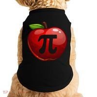 Apple Pi Day Great Gift Funny Math Nerd Pie Teacher 3 14 Gift Doggie Tank thumb 0