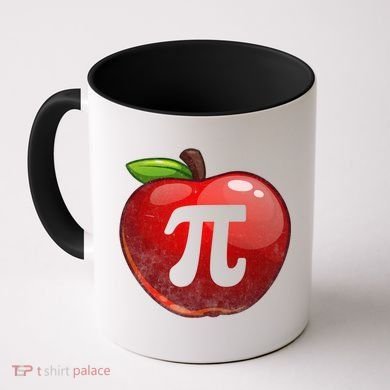 Apple Pi Day Great Gift Funny Math Nerd Pie Teacher 3 14 Gift Coffee Mug