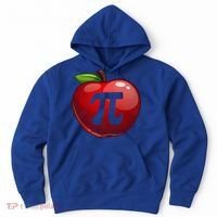 Apple Pi Day Great Gift Funny Math Nerd Pie Teacher 3 14 Gift Hoodie thumb 0