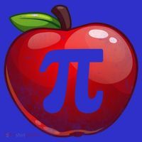 Apple Pi Day Great Gift Funny Math Nerd Pie Teacher 3 14 Gift Coaster thumb 2