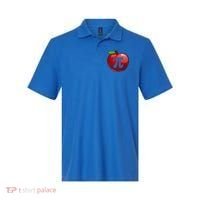 Apple Pi Day Great Gift Funny Math Nerd Pie Teacher 3 14 Gift Polo thumb 0