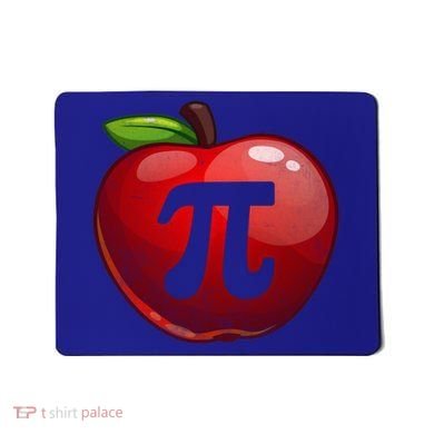 Apple Pi Day Great Gift Funny Math Nerd Pie Teacher 3 14 Gift Mousepad