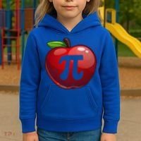 Apple Pi Day Great Gift Funny Math Nerd Pie Teacher 3 14 Gift Kids Hoodie thumb 3
