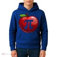 Apple Pi Day Great Gift Funny Math Nerd Pie Teacher 3 14 Gift Kids Hoodie thumb 4