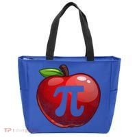 Apple Pi Day Great Gift Funny Math Nerd Pie Teacher 3 14 Gift Tote Bag thumb 0