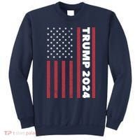 American President Donald Trump 2024 Flag US Election Sweatshirt thumb 0