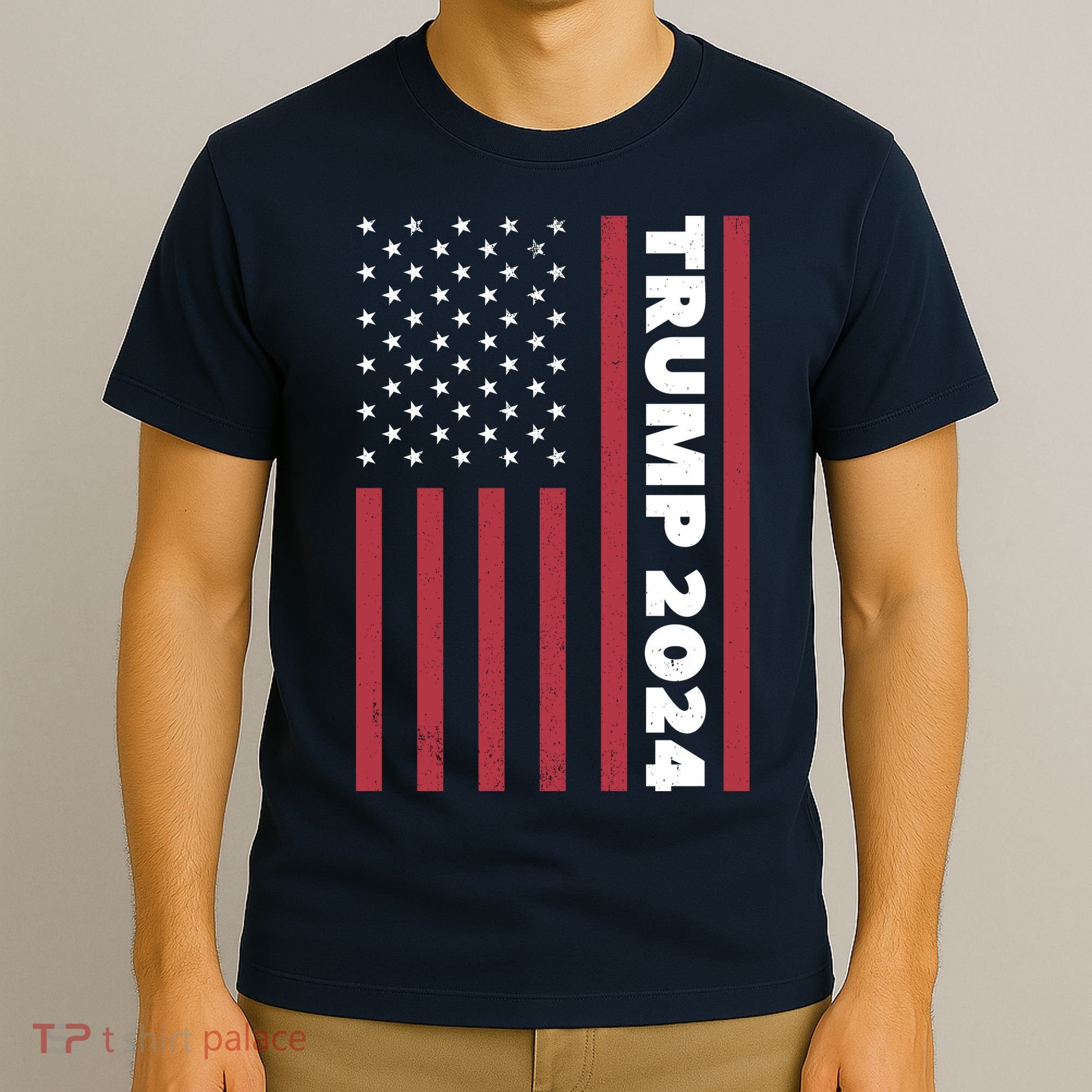 American President Donald Trump 2024 Flag US Election T-Shirt