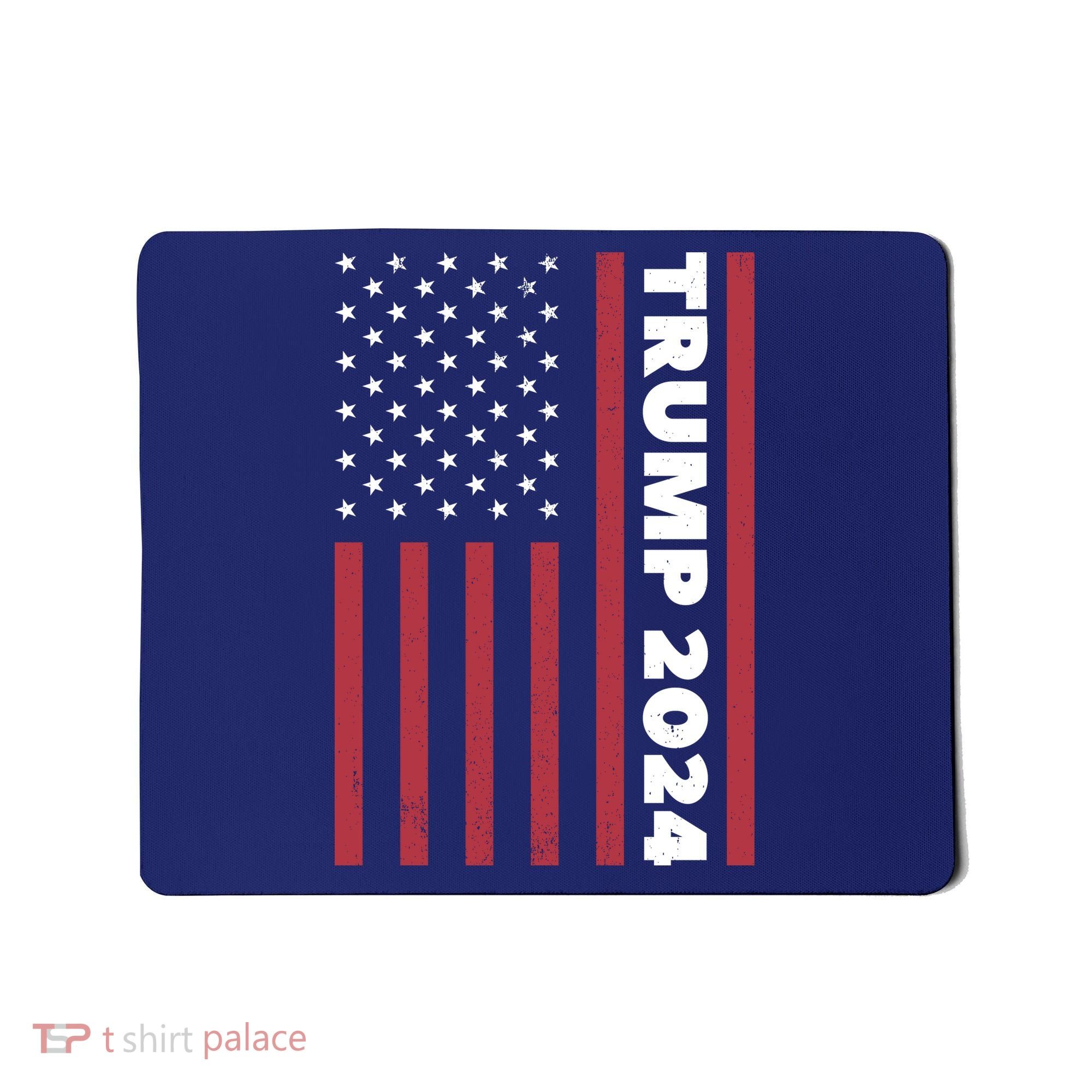 American President Donald Trump 2024 Flag US Election Mousepad