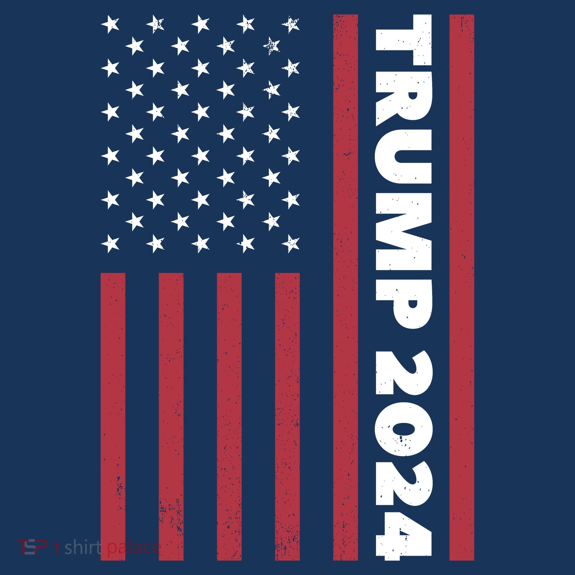 American President Donald Trump 2024 Flag US Election Women's Tank Top
