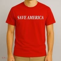 American President Donald Trump 2024 Save America US Election T-Shirt thumb 3