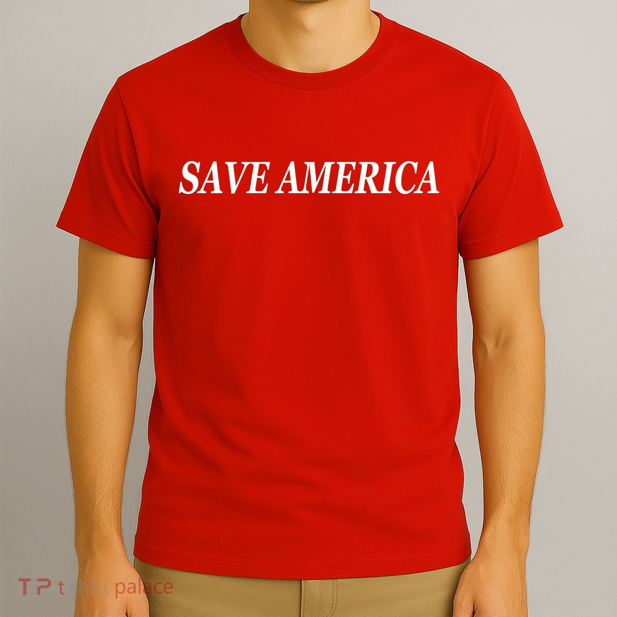 American President Donald Trump 2024 Save America US Election T-Shirt