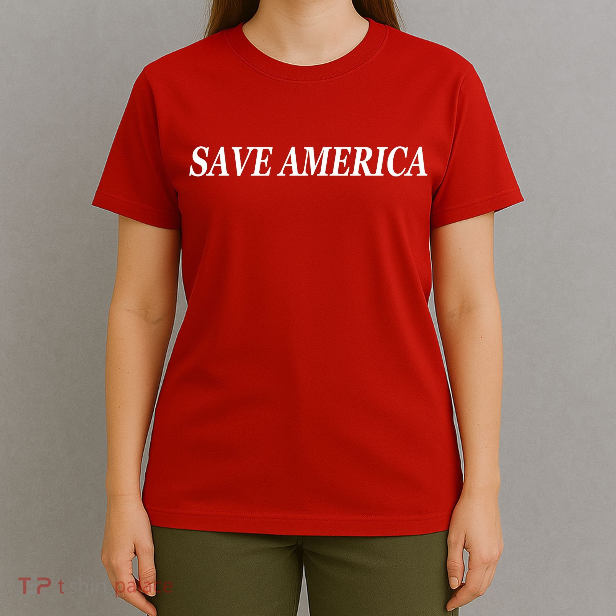 American President Donald Trump 2024 Save America US Election T-Shirt