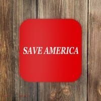 American President Donald Trump 2024 Save America US Election Coaster thumb 0