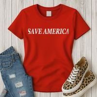 American President Donald Trump 2024 Save America US Election Women's T-Shirt thumb 3