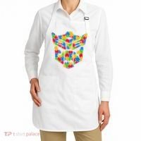 Autism Puzzle Dinobot Logo Apron thumb 2