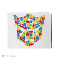 Autism Puzzle Dinobot Logo Mousepad thumb 0