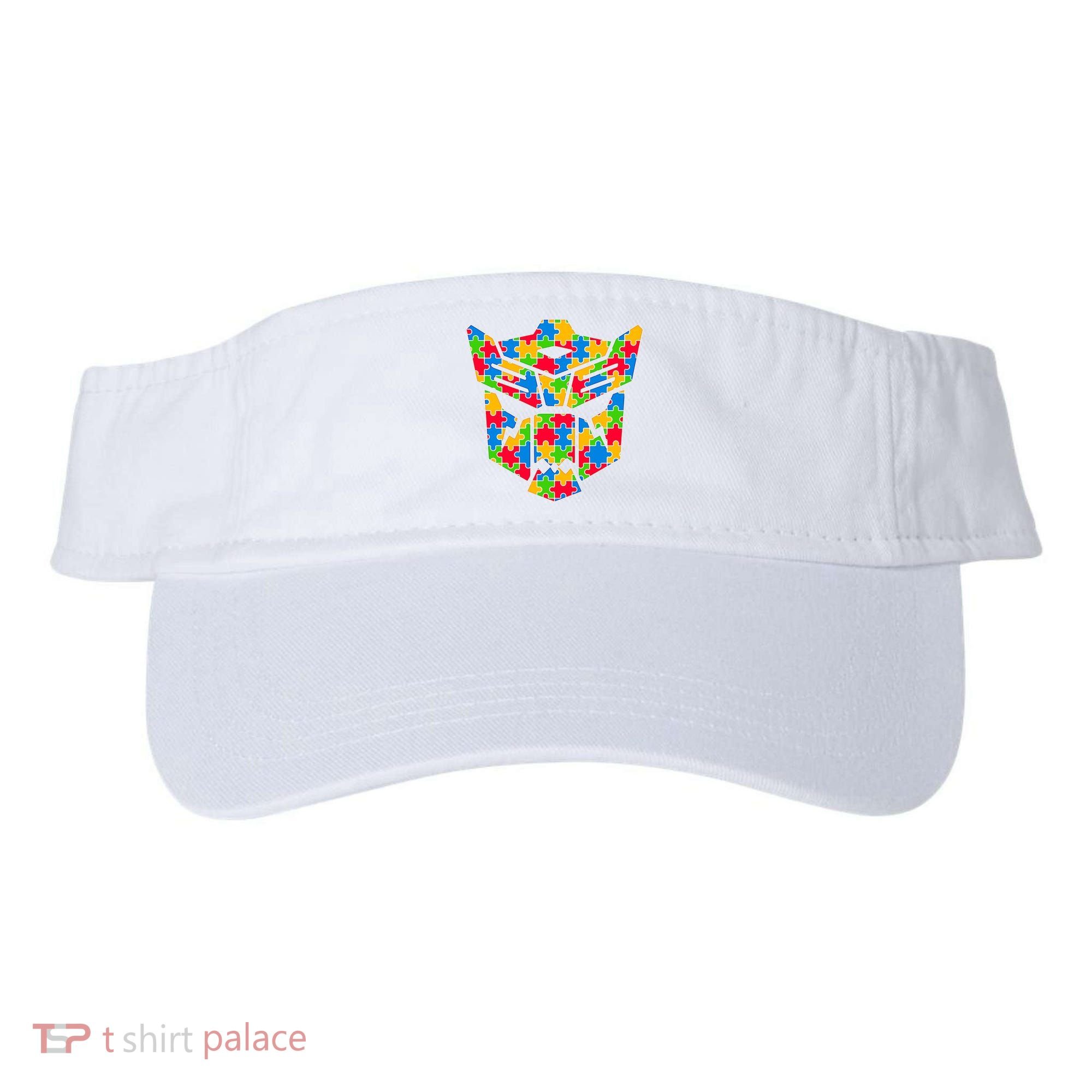 Autism Puzzle Dinobot Logo Visor