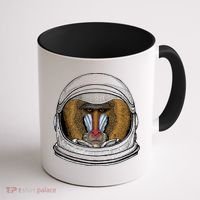 Ape Astronaut Coffee Mug thumb 1