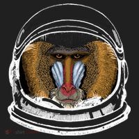 Ape Astronaut Golf Towel thumb 3