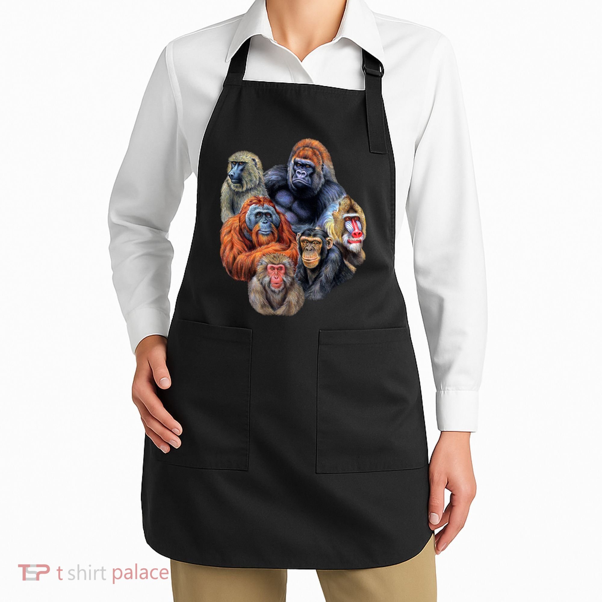 Ape Collage Apron
