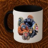 Ape Collage Coffee Mug thumb 2
