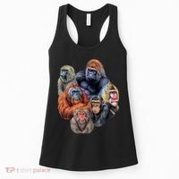 Ape Collage Women's Tank Top thumb 0